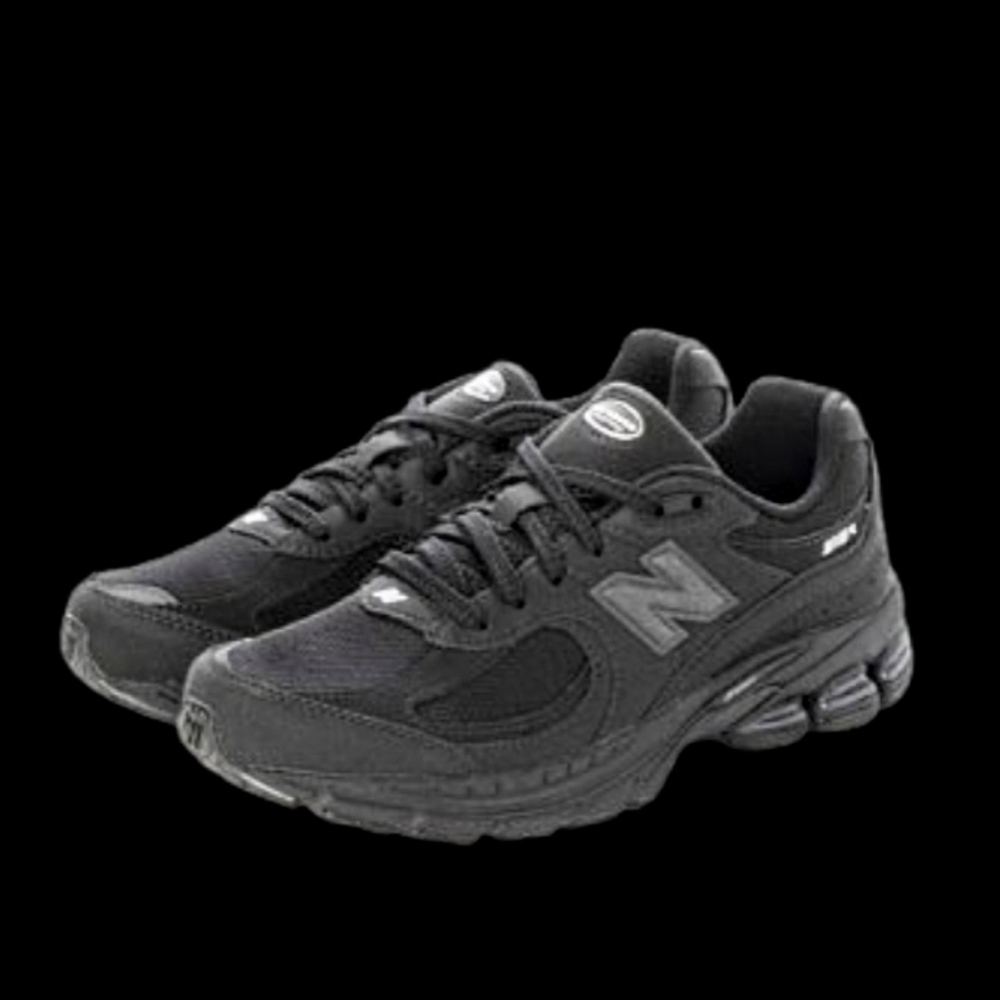 New Balance 2002R Running Womens Size 8/Kids 6.5 Black Metallic